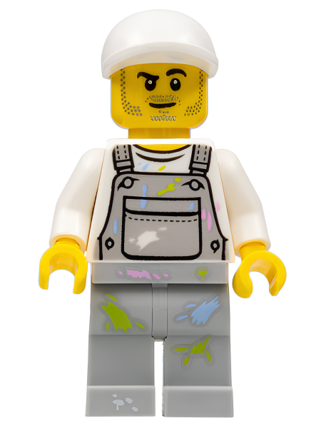 Минифигурка Lego Painter - Male cty0897 U